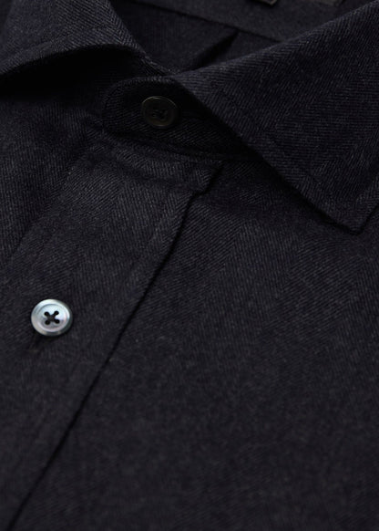 Paul Stuart Top Pick | Herringbone Spread Collar Shirt