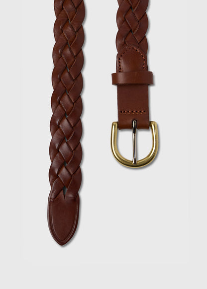 Paul Stuart New | Braided Leather Belt