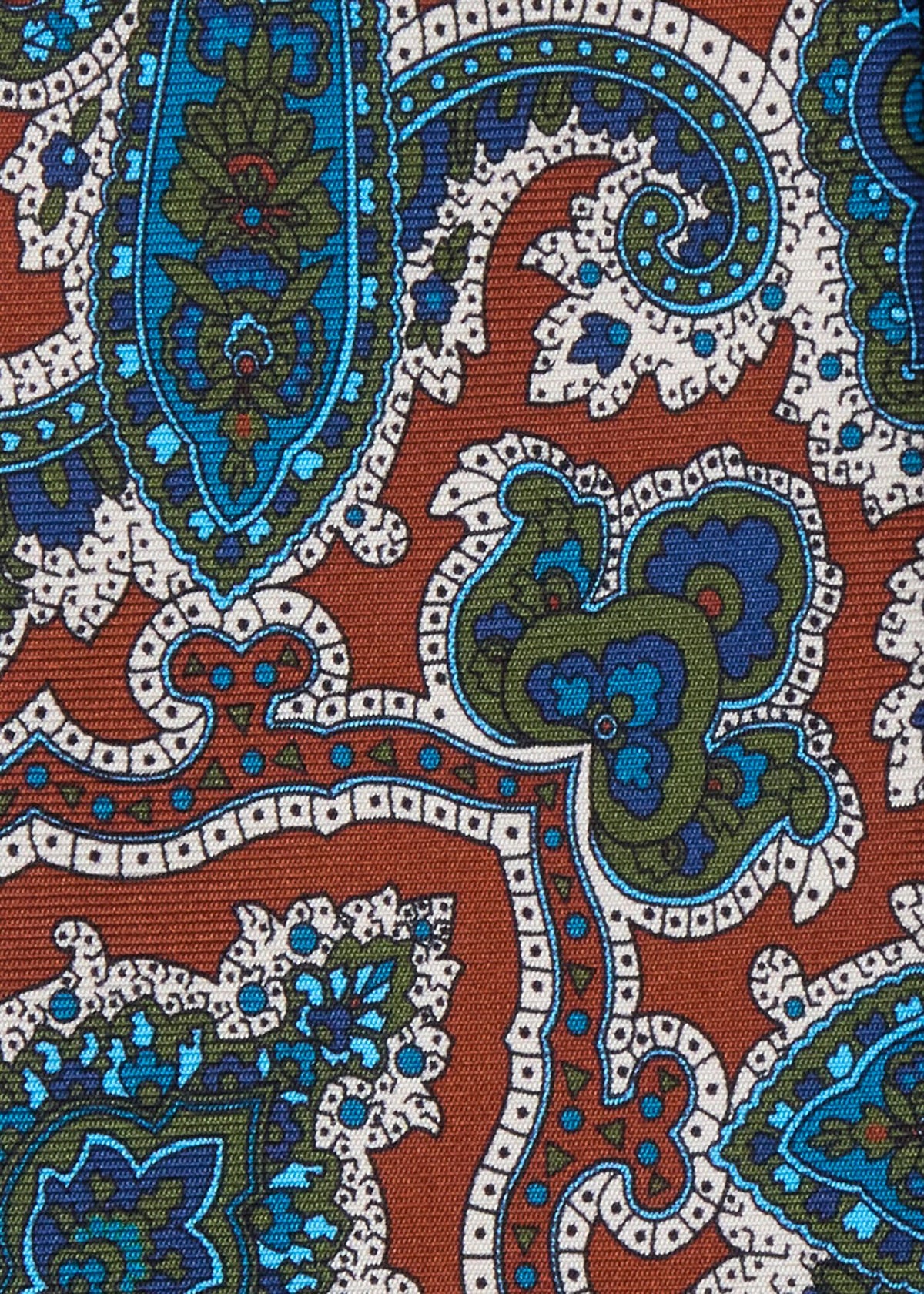 Paul Stuart Best Price | Paisley Medallion Silk Tie