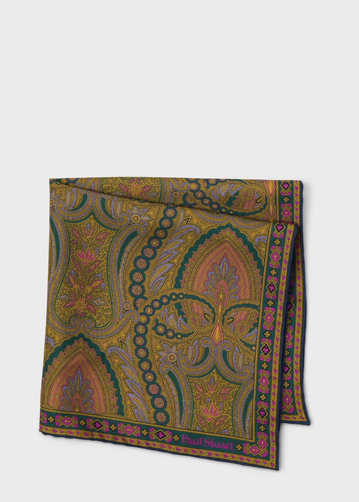 Paul Stuart Great Value | Paisley Silk Pocket Square