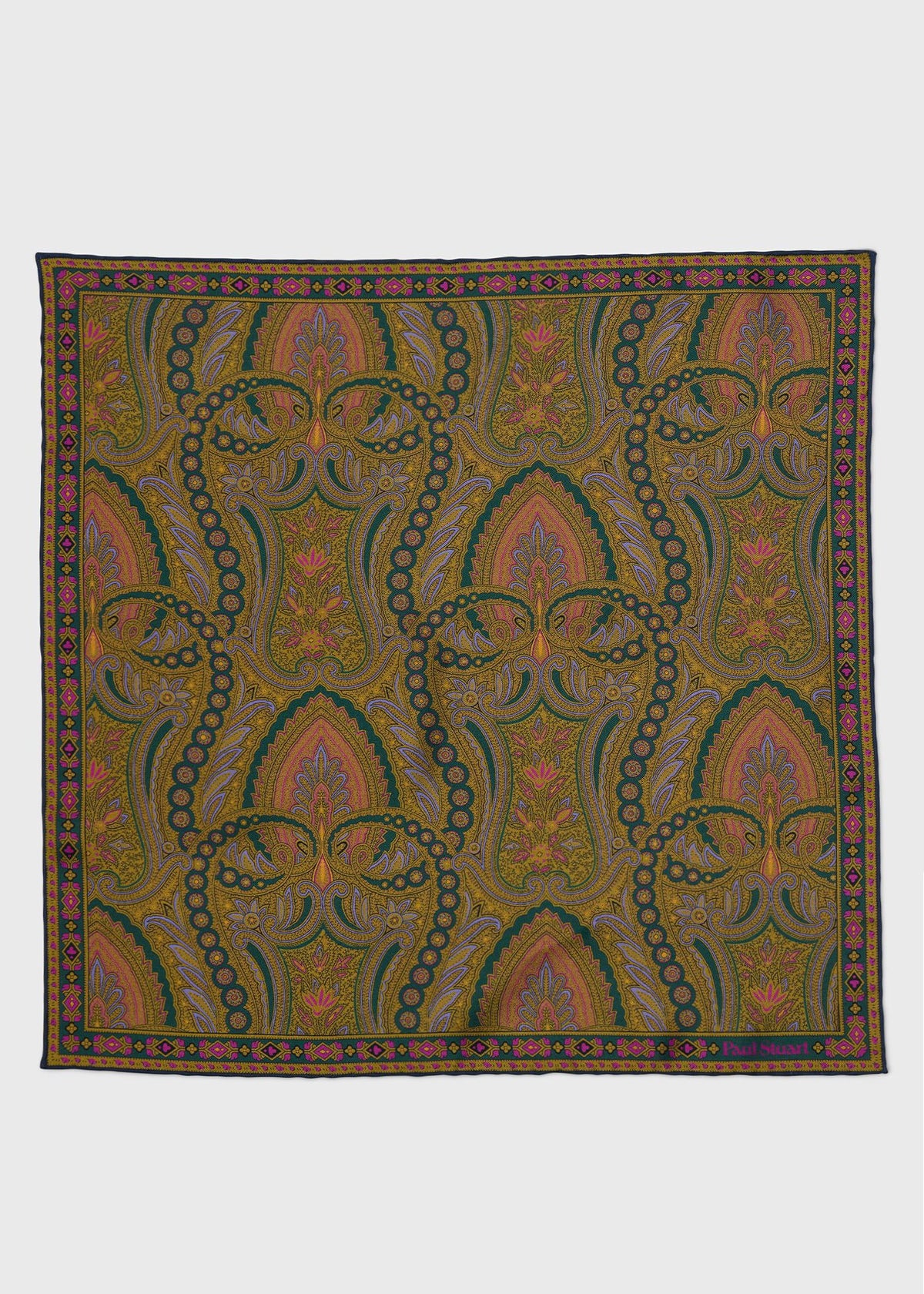 Paul Stuart Great Value | Paisley Silk Pocket Square