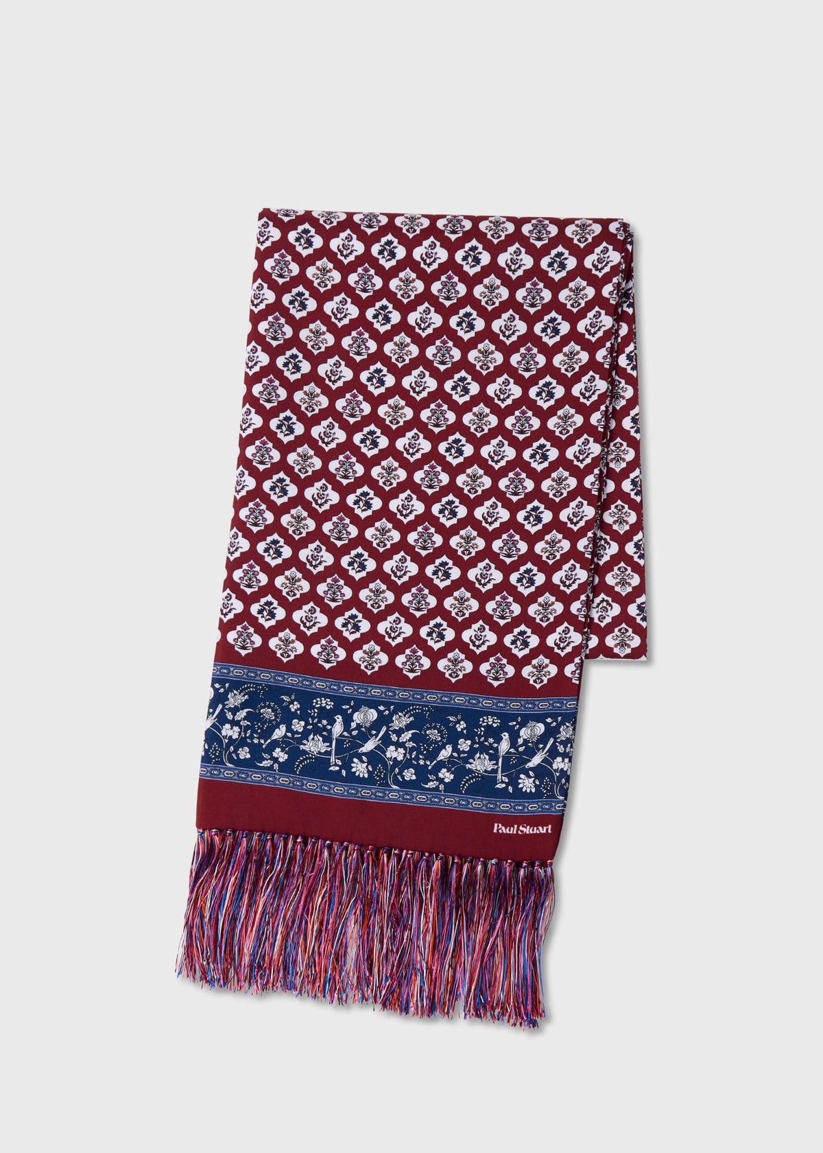 Paul Stuart Essential | Silk Floral Medallion Silk