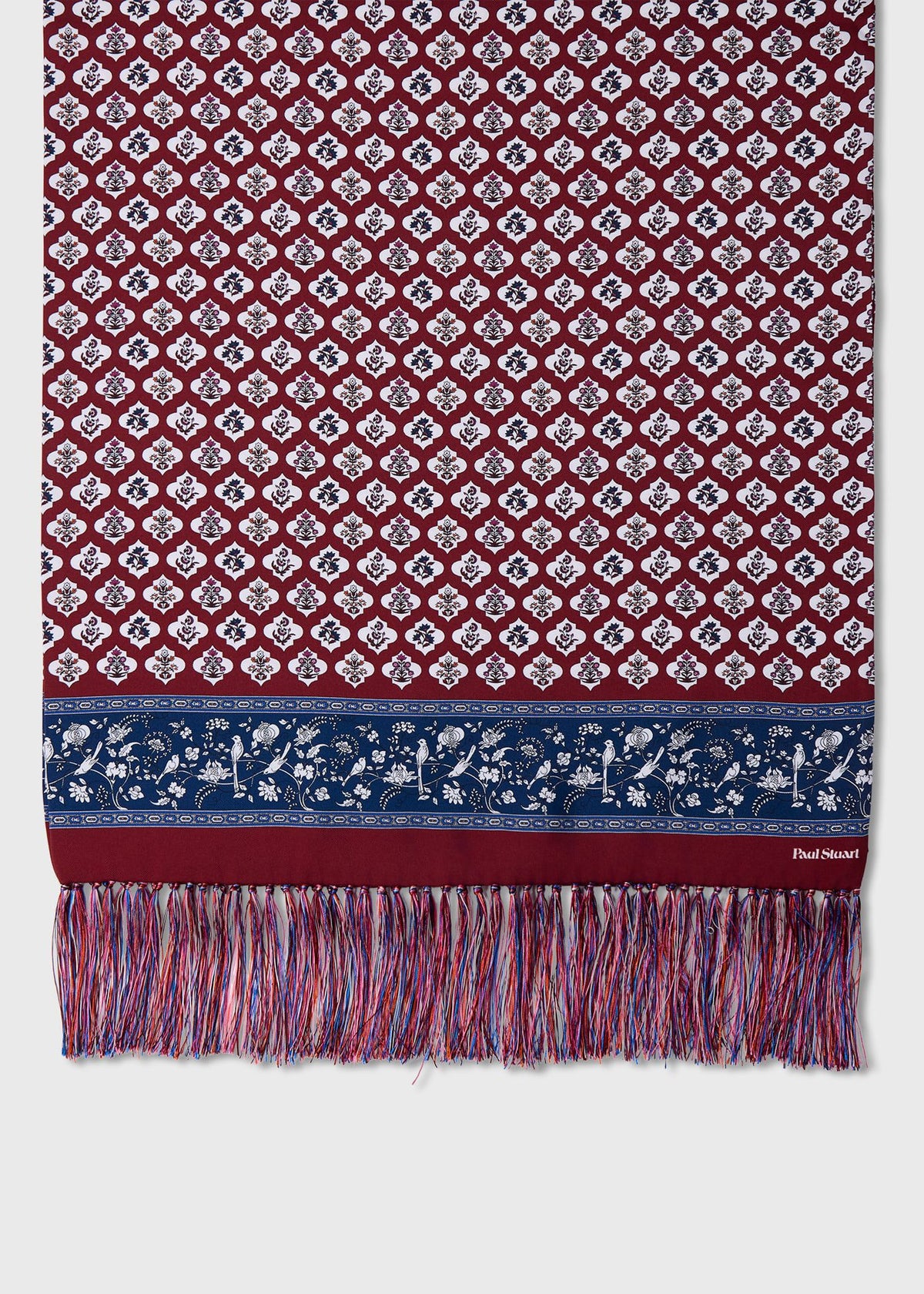 Paul Stuart Essential | Silk Floral Medallion Silk