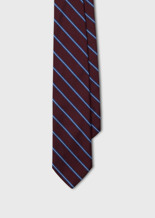 Paul Stuart Exclusive | Repp Stripe Silk Tie