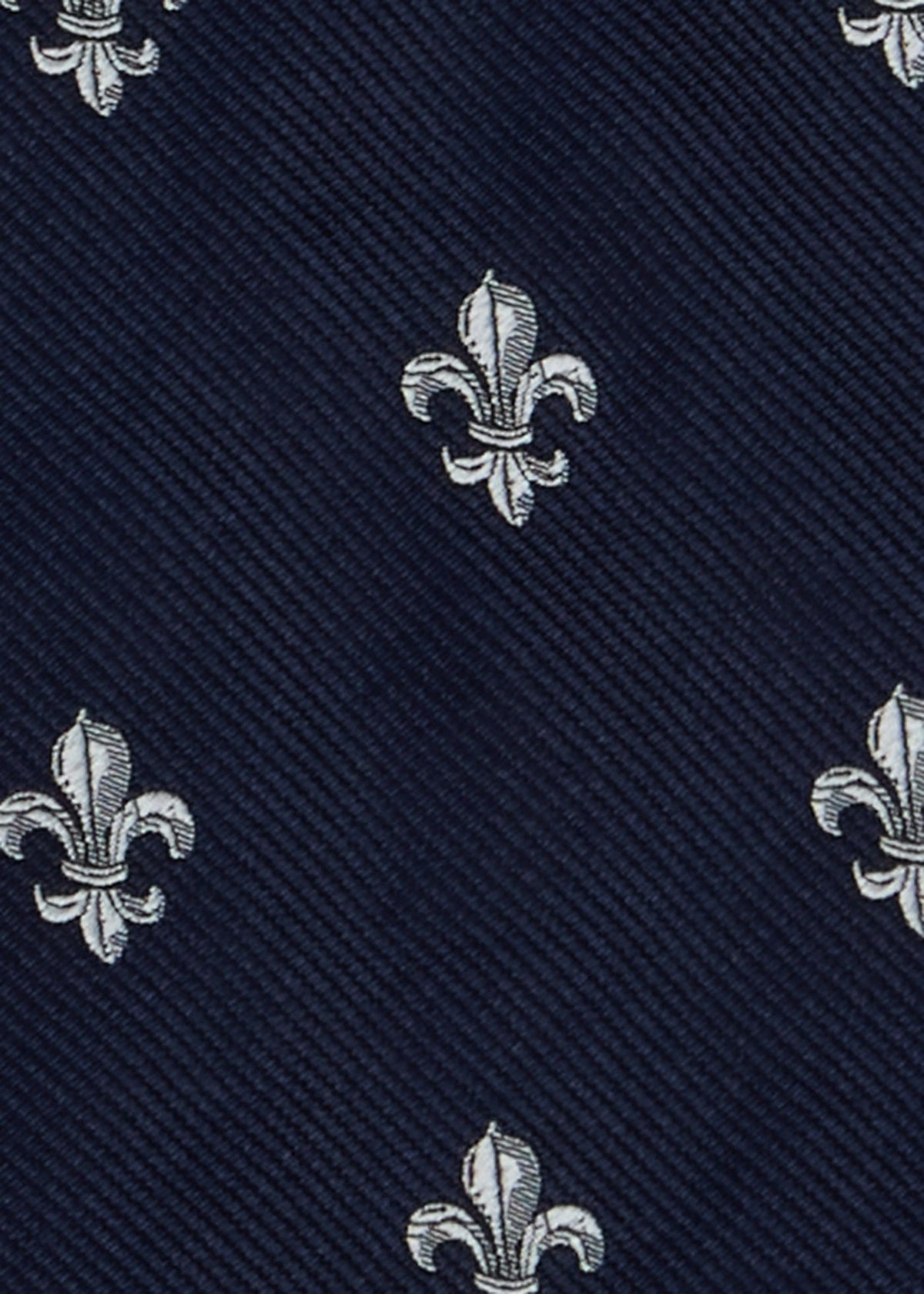 Paul Stuart Essential | Fleur-de-Lis Silk Tie