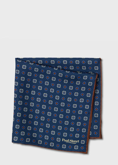Paul Stuart Exclusive | Medallion Silk Pocket Square
