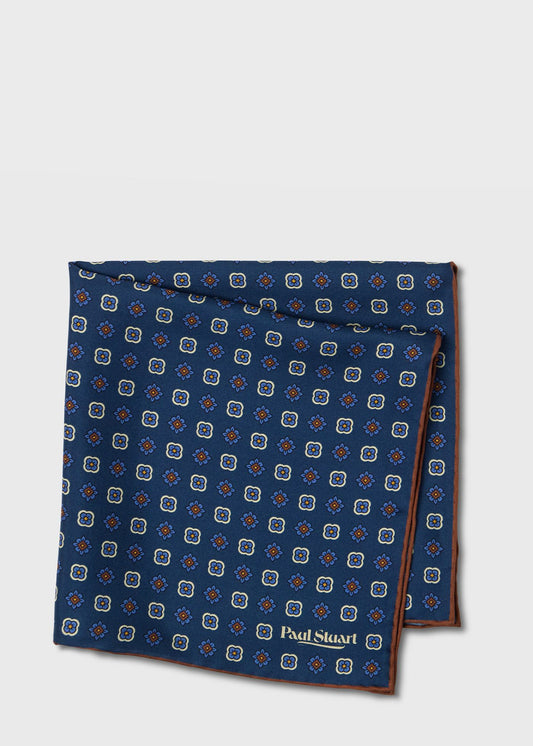 Paul Stuart Exclusive | Medallion Silk Pocket Square