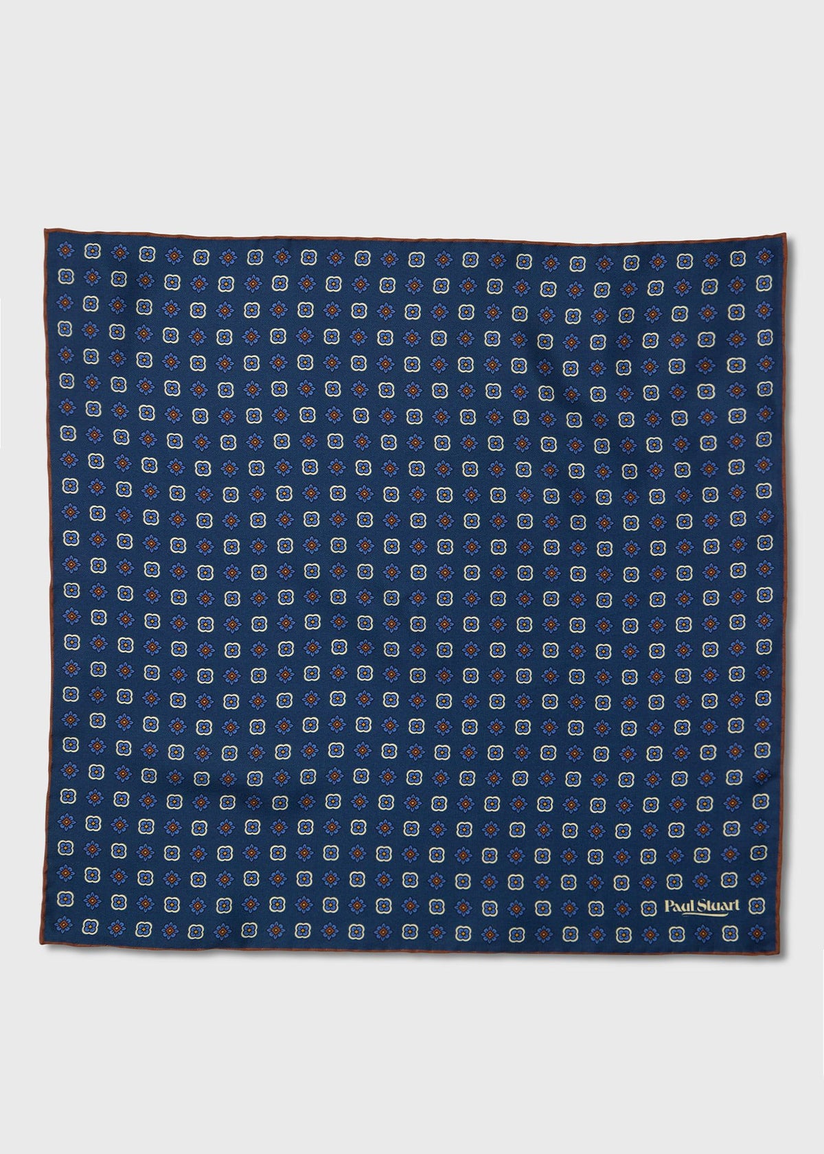 Paul Stuart Exclusive | Medallion Silk Pocket Square