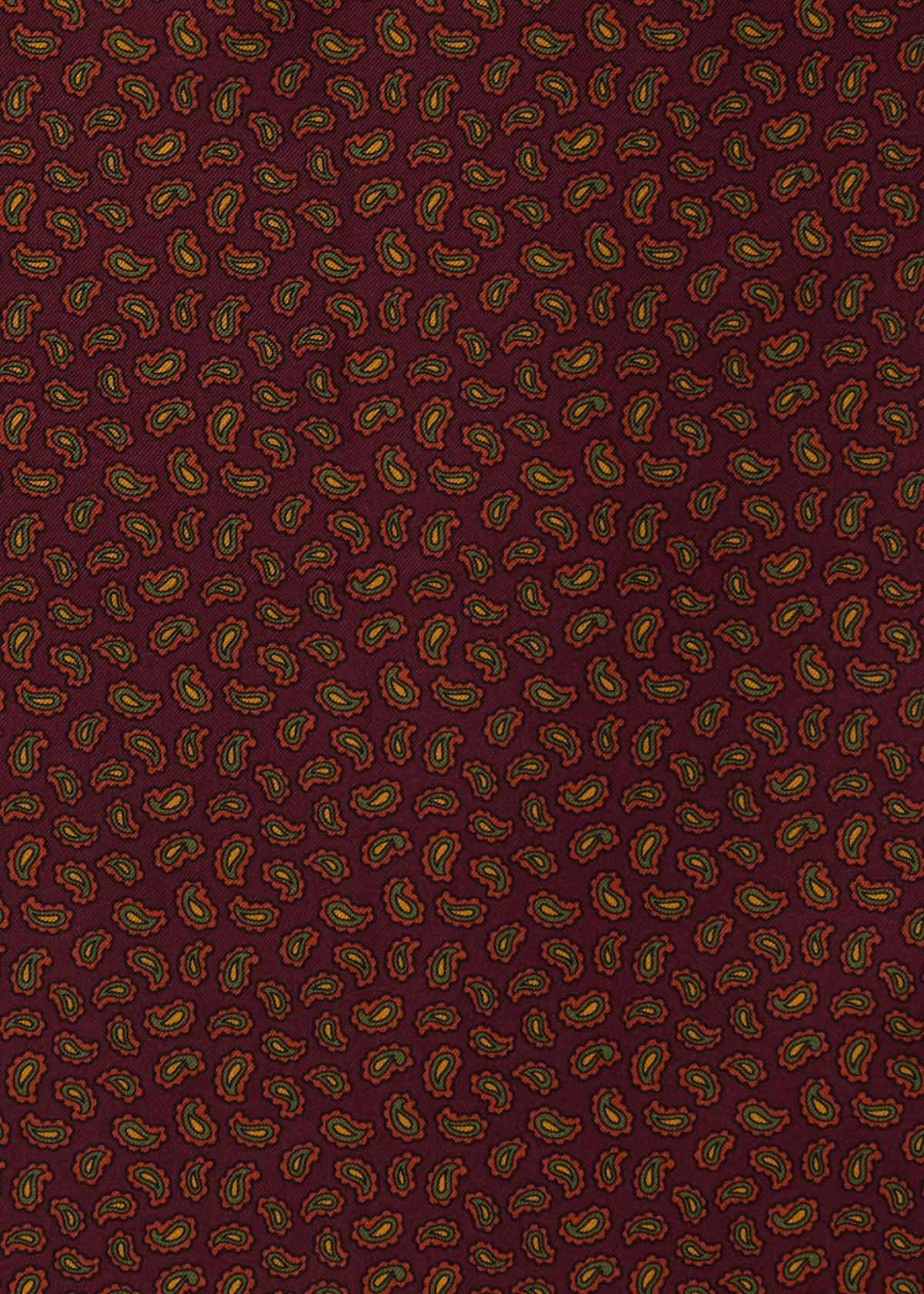 Paul Stuart Customer Favorite | Micro Paisley Silk Pocket Square