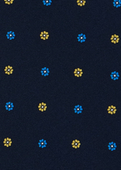 Paul Stuart Premium | Floral Medallion Silk Tie