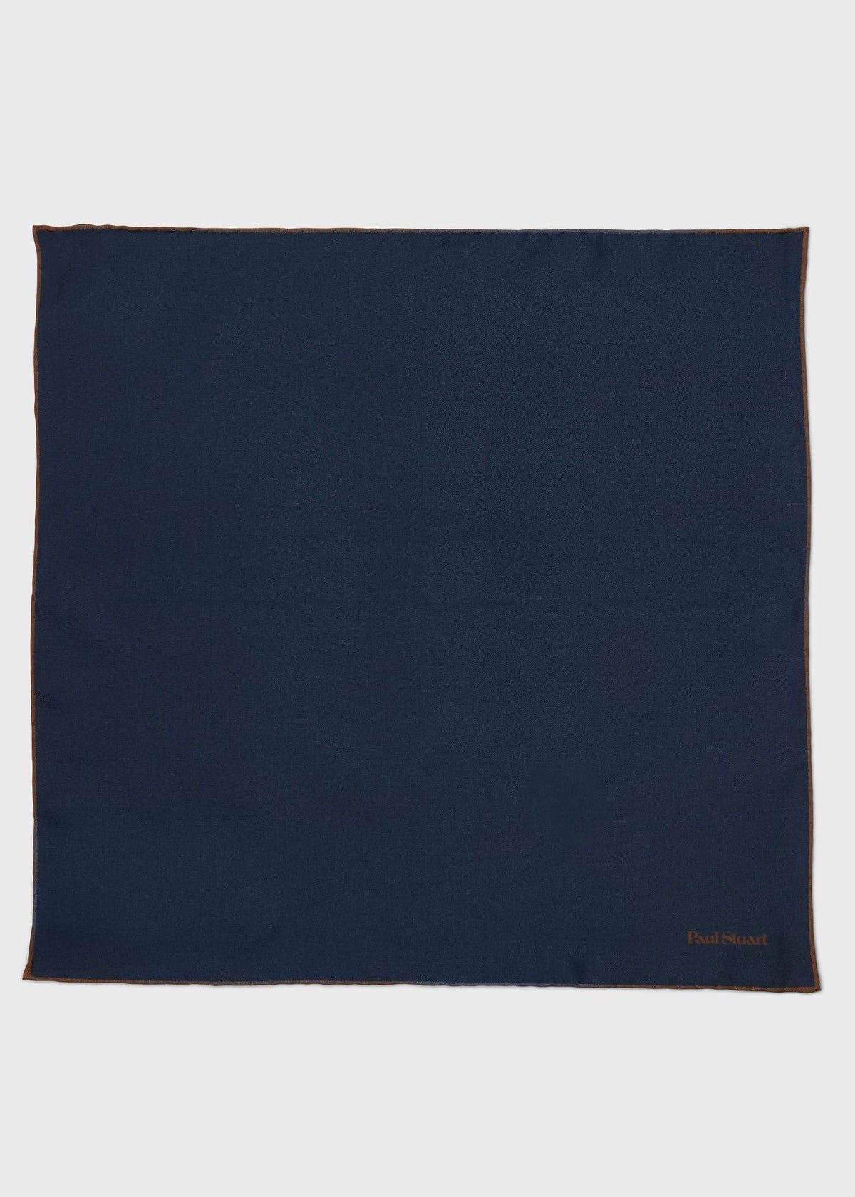Paul Stuart Deals | Contrast Border Silk Pocket Square