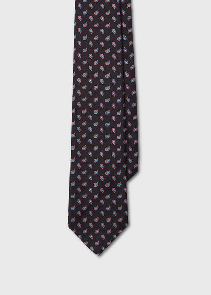 Paul Stuart Top Pick | Geometric Paisley Silk Tie