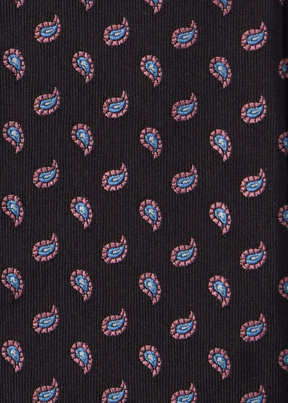 Paul Stuart Top Pick | Geometric Paisley Silk Tie