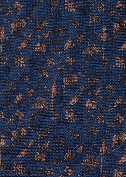 Paul Stuart Essential | Floral Bird SIik Tie