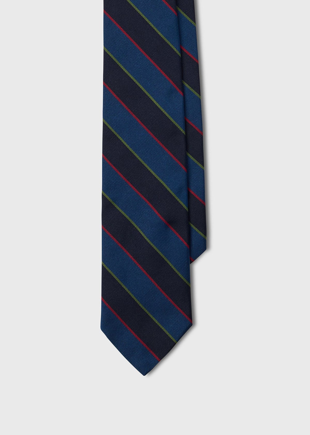 Paul Stuart Featured | Repp Stripe Silk Tie