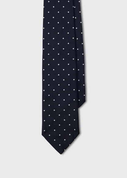 Paul Stuart Sale | Polka Dot Silk Tie