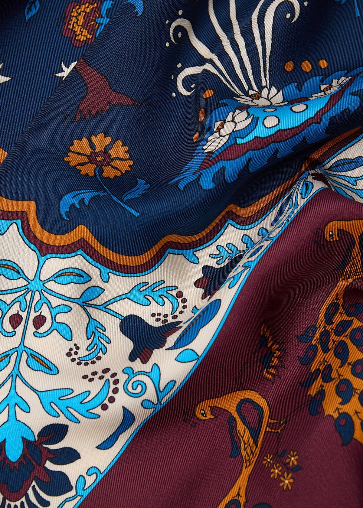 Paul Stuart Trusted | Silk Floral Scarf