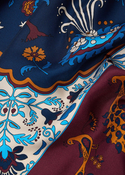 Paul Stuart Trusted | Silk Floral Scarf