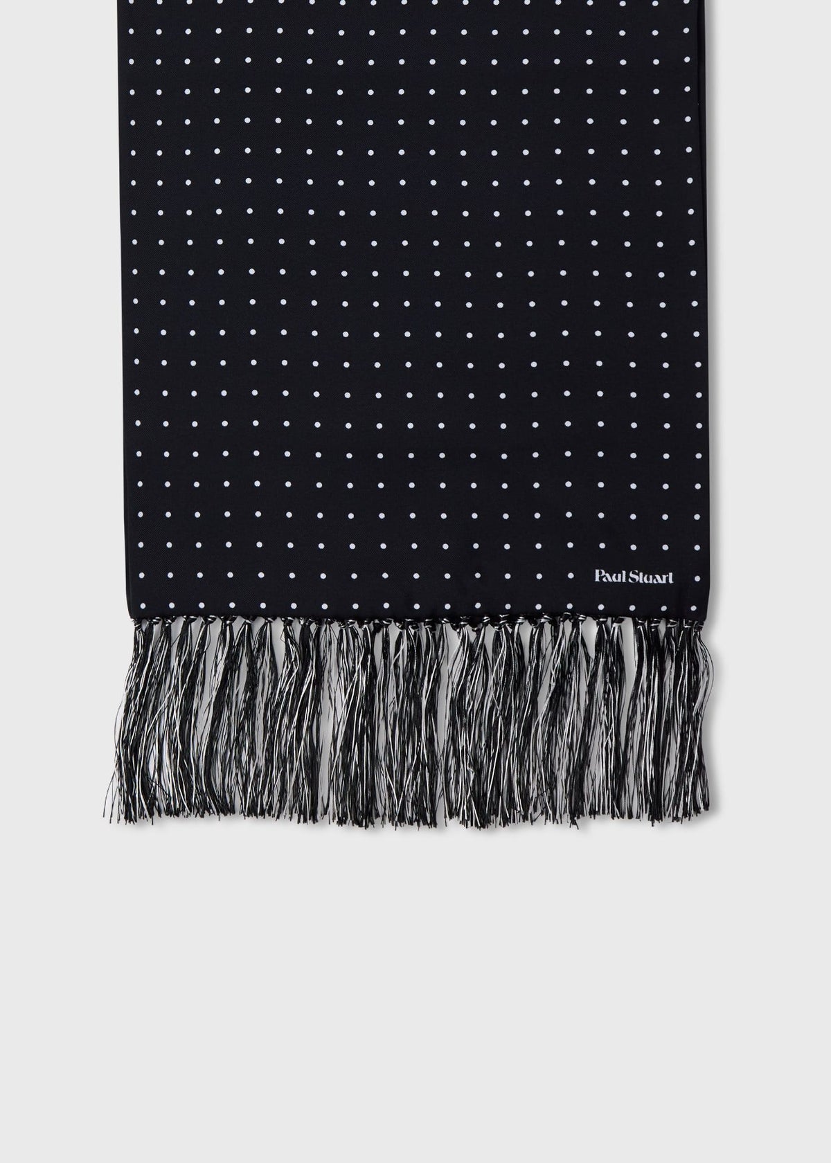 Paul Stuart Trusted | Silk Dot Tuxedo Scarf