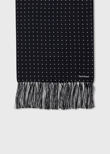 Paul Stuart Trusted | Silk Dot Tuxedo Scarf
