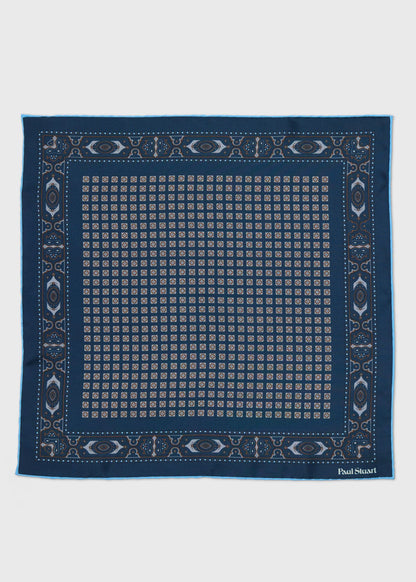 Paul Stuart Featured | Foulard Silk Pocket Square