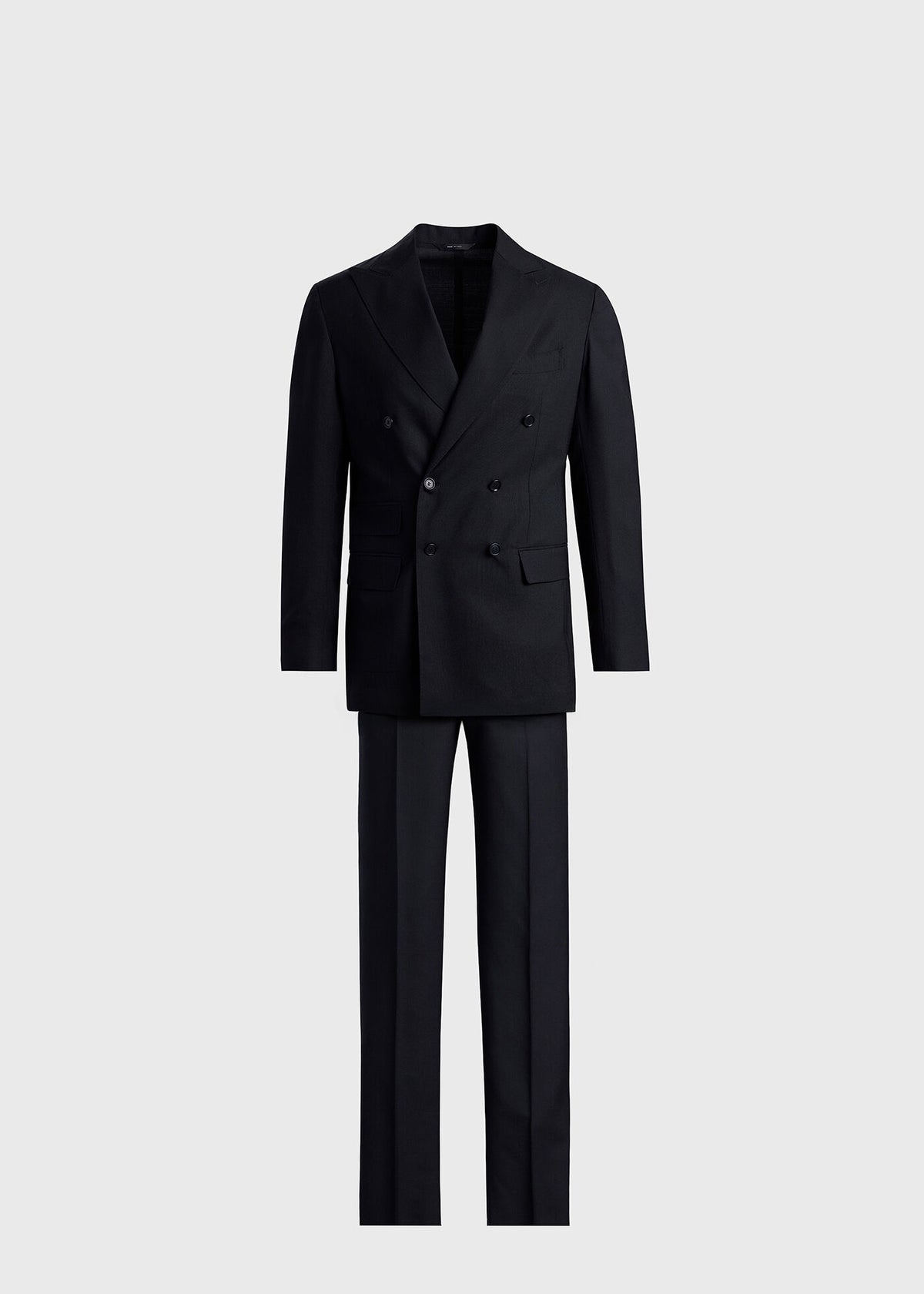 Paul Stuart Latest | All Year Wool Double Breasted Suit