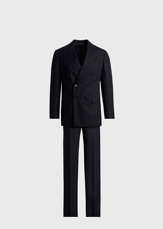 Paul Stuart Latest | All Year Wool Double Breasted Suit