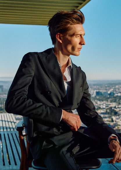Paul Stuart Latest | All Year Wool Double Breasted Suit