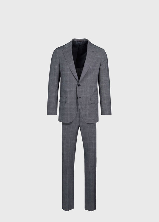 Paul Stuart Best Price | Plaid Super 130s Wool Suit