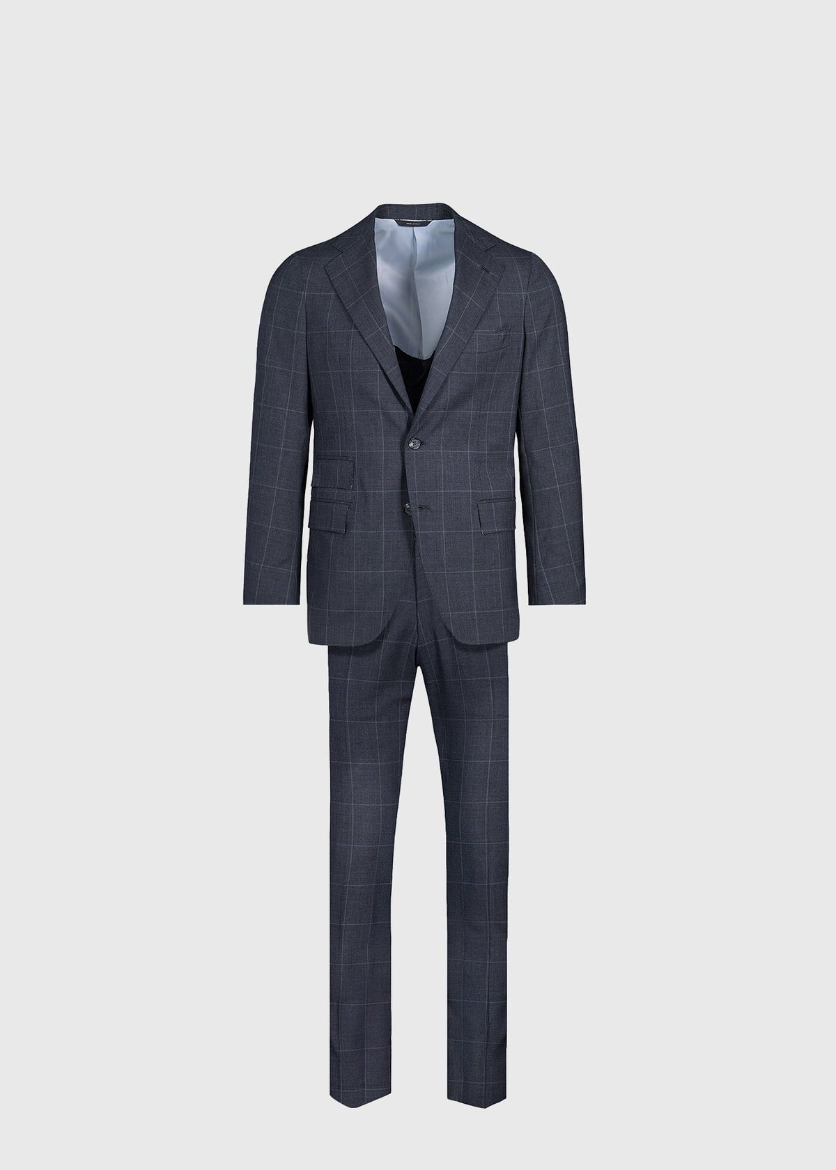 Paul Stuart Recommended | All Year Wool Windowpane Suit