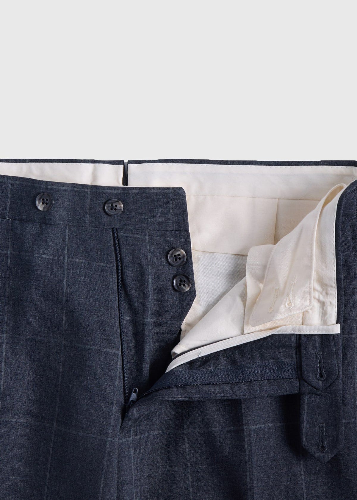 Paul Stuart Recommended | All Year Wool Windowpane Suit