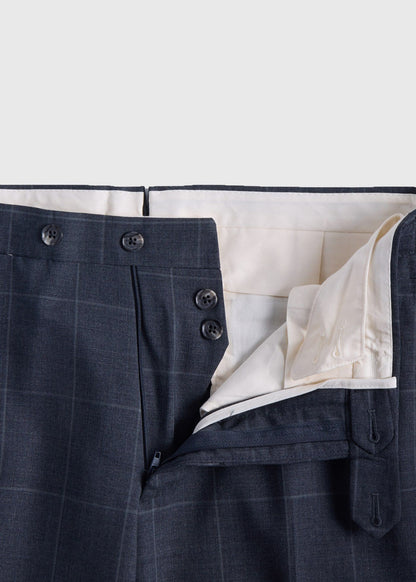 Paul Stuart Recommended | All Year Wool Windowpane Suit