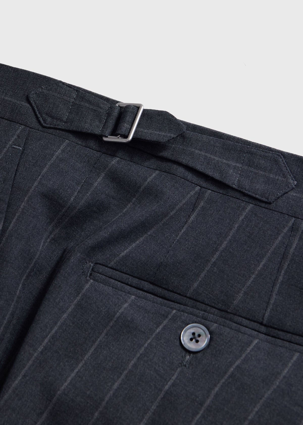 Paul Stuart Discount | All Year Wool Stripe Suit