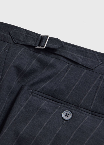 Paul Stuart Discount | All Year Wool Stripe Suit