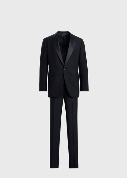 Paul Stuart Signature | All Year Wool Tuxedo with Satin Notch Lapel