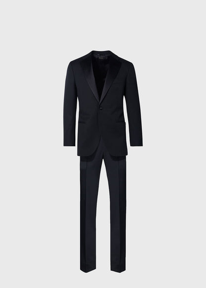 Paul Stuart Featured | Wool Tuxedo with Satin Notch Lapel