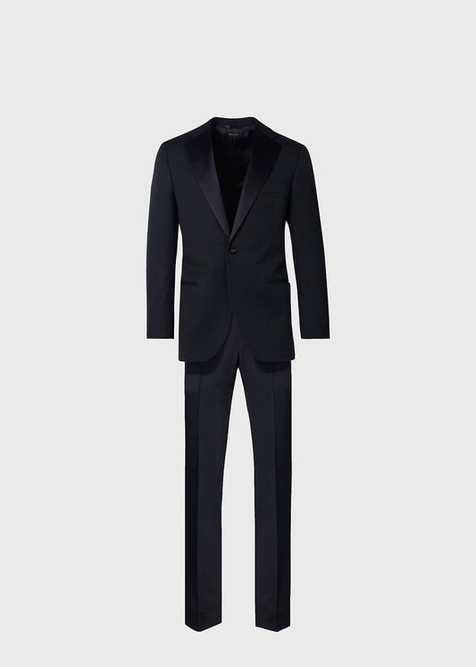 Paul Stuart Featured | Wool Tuxedo with Satin Notch Lapel