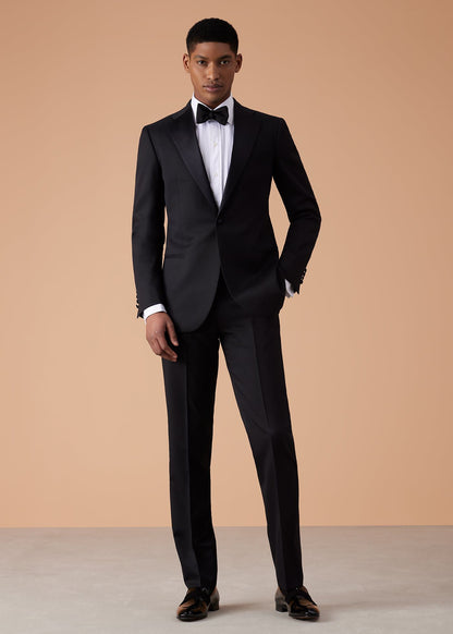 Paul Stuart Featured | Wool Tuxedo with Satin Notch Lapel