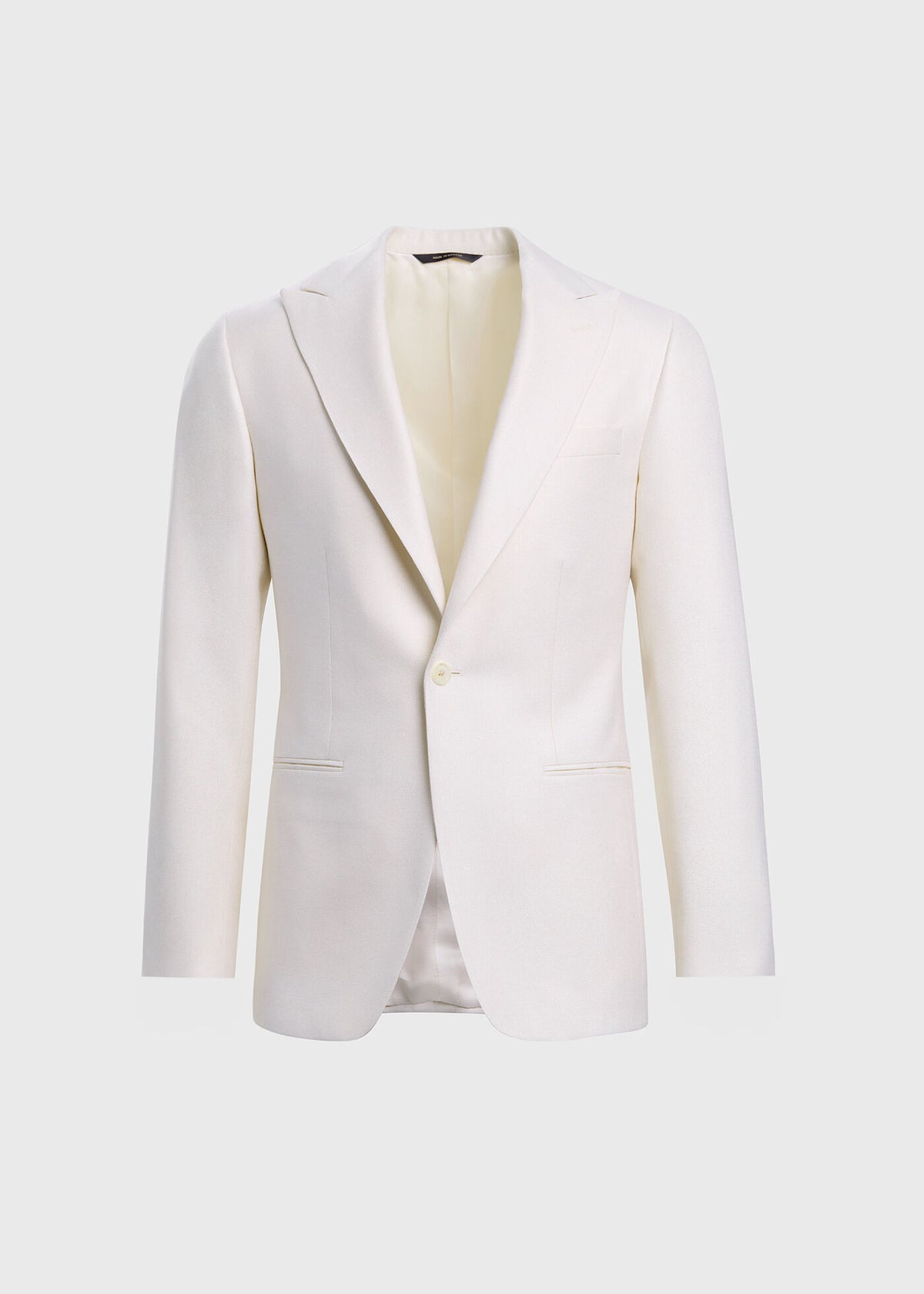 Paul Stuart Smart Buy | White Hopsack Dinner Jacket