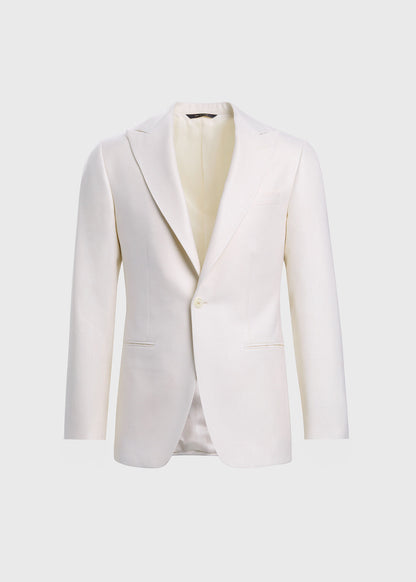 Paul Stuart Smart Buy | White Hopsack Dinner Jacket