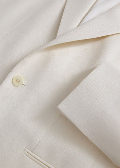 Paul Stuart Smart Buy | White Hopsack Dinner Jacket