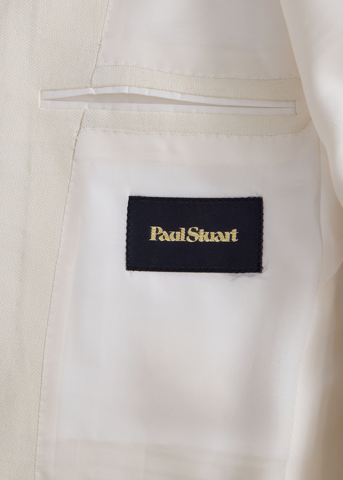 Paul Stuart Smart Buy | White Hopsack Dinner Jacket
