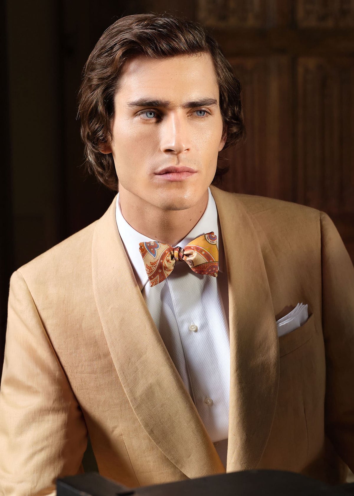 Paul Stuart Everyday | Piqué Bib Front Cotton Formal Shirt