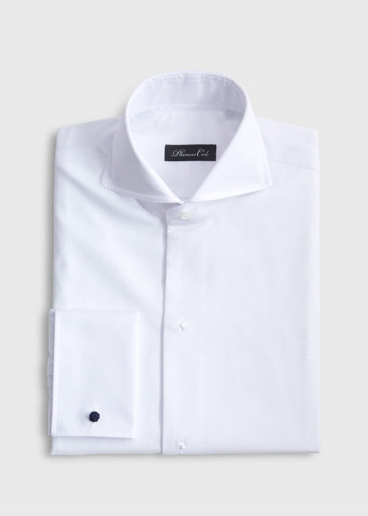 Paul Stuart Discount | Piqué Bib Front Tuxedo Shirt
