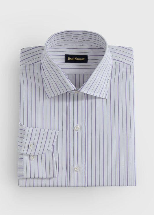Paul Stuart Discount | Deco Stripe Dress Shirt