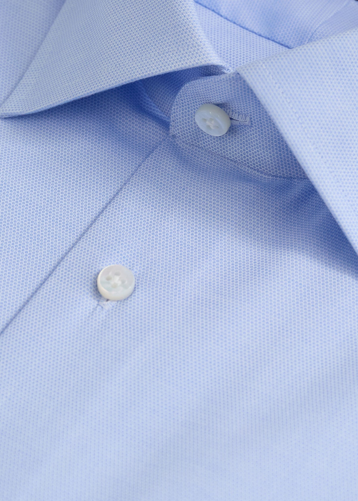 Paul Stuart Featured | Hand-Finished Honeycomb Pattern Dress Shirt