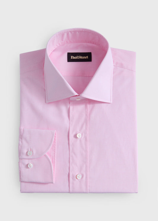 Paul Stuart Best Seller | Mini Check Dress Shirt