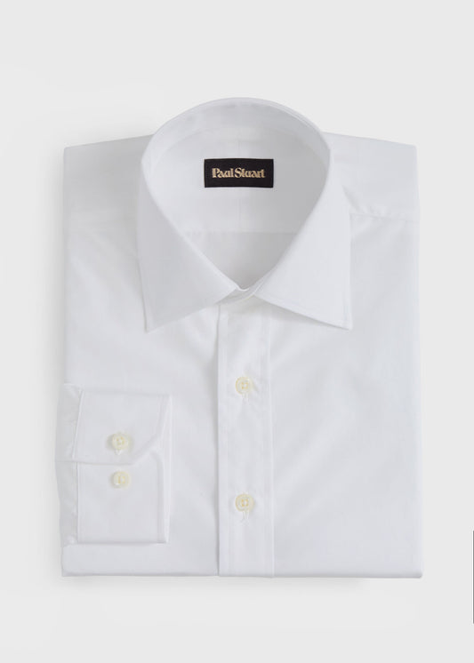 Paul Stuart Essential | Broadcloth Slim Fit Dress Shirt