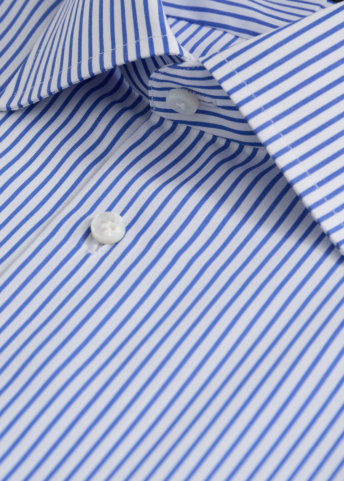 Paul Stuart Discount | Hand-Finished Stripe Dress Shirt