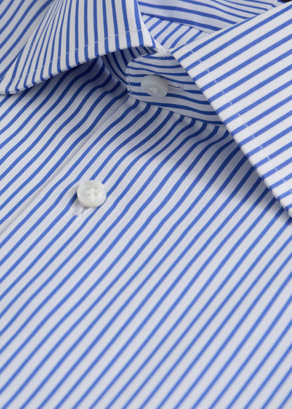 Paul Stuart Discount | Hand-Finished Stripe Dress Shirt